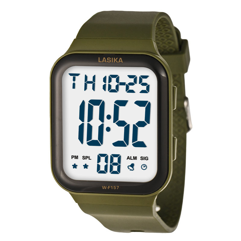 LASIKA W-F157 Digital Sports Watch for Men Waterproof Wristwatch Stopwatch_PUSHOPPER