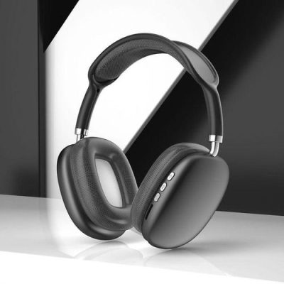 P9 Wireless Bluetooth Headphones, HiFi Stereo Over Ear Headset with Microphone Sports Noise Cancelling Earphones PUshopper