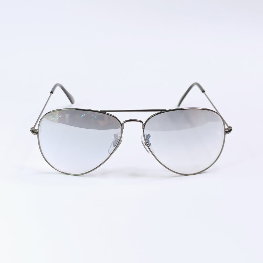 Aviator Shades - MATE SILVER - METAL FRAME - MEN'S GLASSES