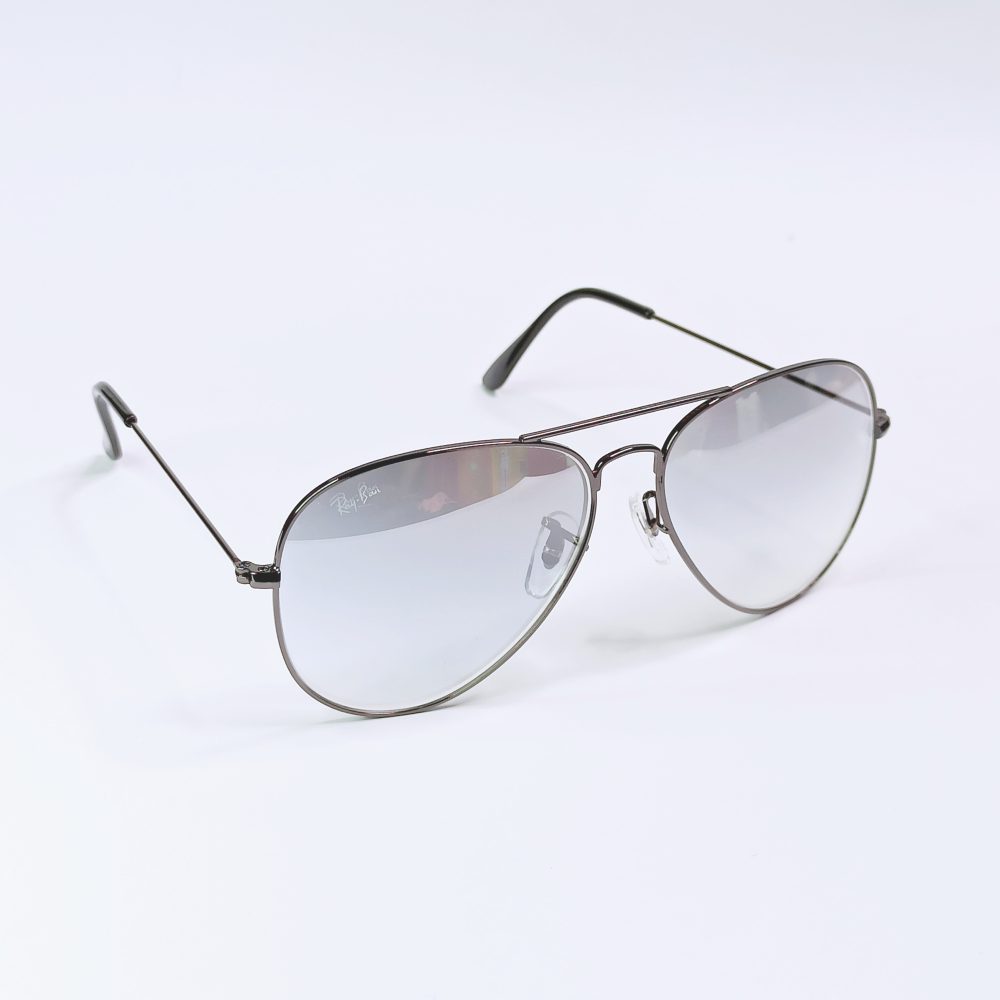 Aviator Shades - MATE SILVER - METAL FRAME - MEN'S GLASSES - Image 2