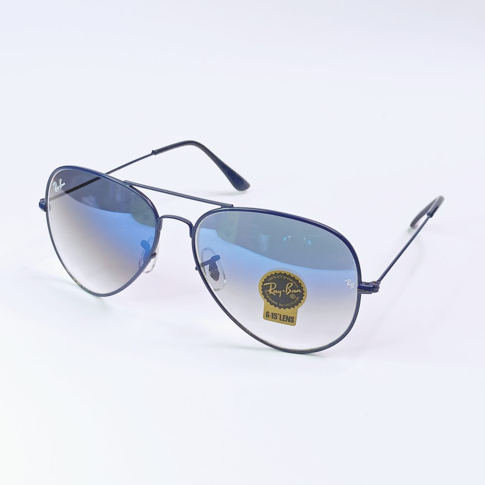 High Quality Sunglasses - AVIATOR - BLUE SHADES - MEN'S GLASSES - Image 3