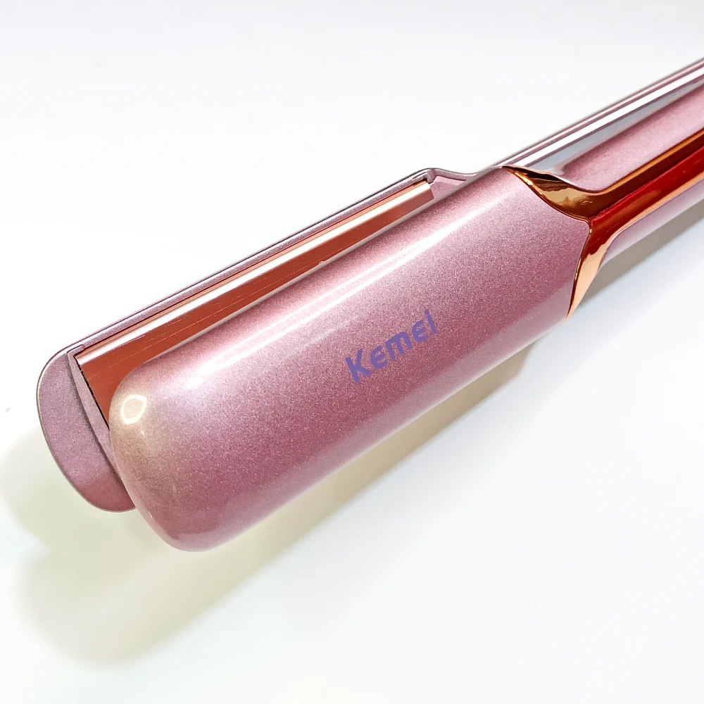 Kemei KM 459 Purple Professional Hair Straightener_PUSHOPPER