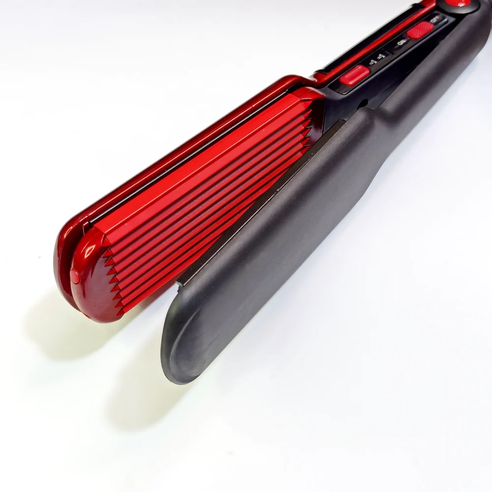 SHINON 8089 Sh-8089 2 in 1 Professional Ceramic Hair Straightener & Curler heavy duty result_PUSHOPPER