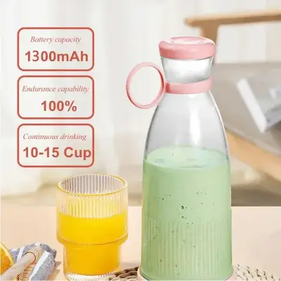 Multifunction Portable - Mini Electric USB Juicer Blender - Portable Juicer Bottle - Image 3