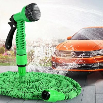 Expandable Magic Hose - Water Gun - Watering Hose_pushopper